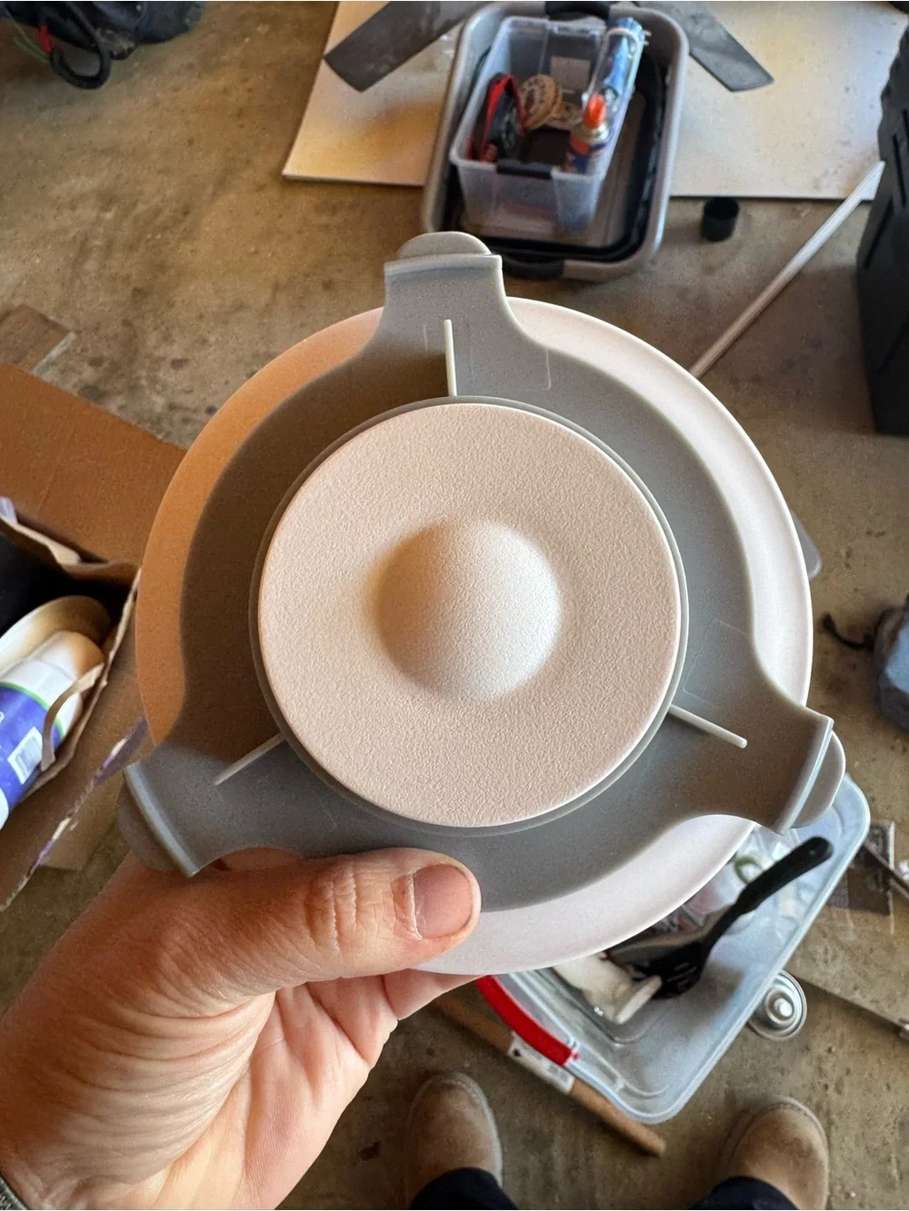 Pampered Chef burger‎ press